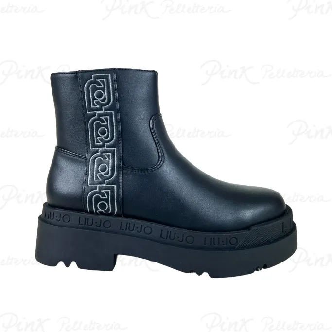-LIU JO Love 52 Beatles Double Spreading SF4051EX17422222 Black
