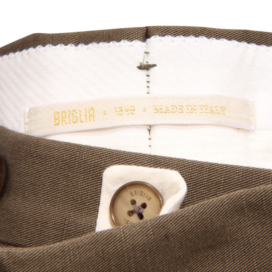 2840AT pantalone uomo BRIGLIA EASY man cotton/linen trousers