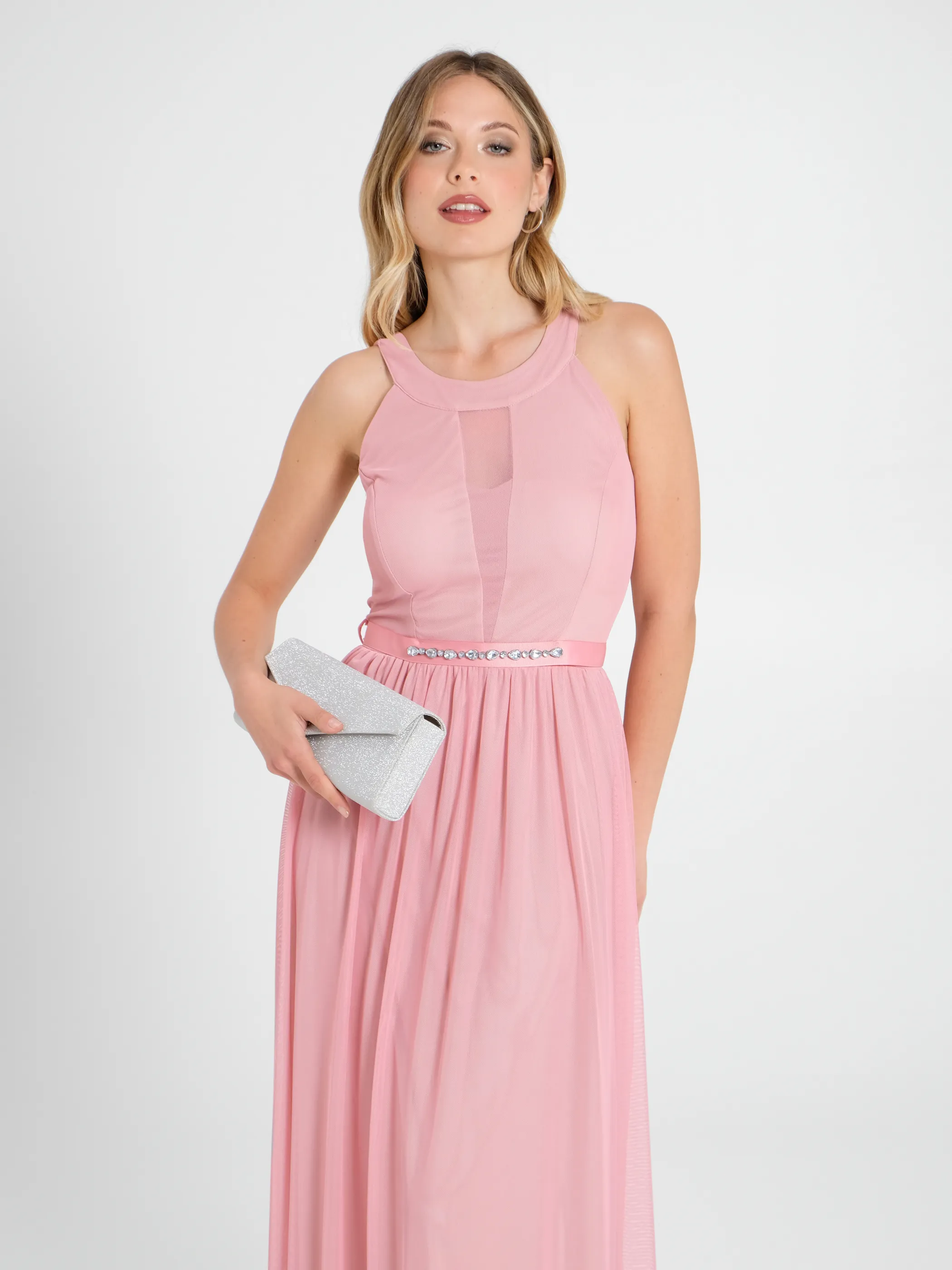      Abito in Tulle Rosa Antico     