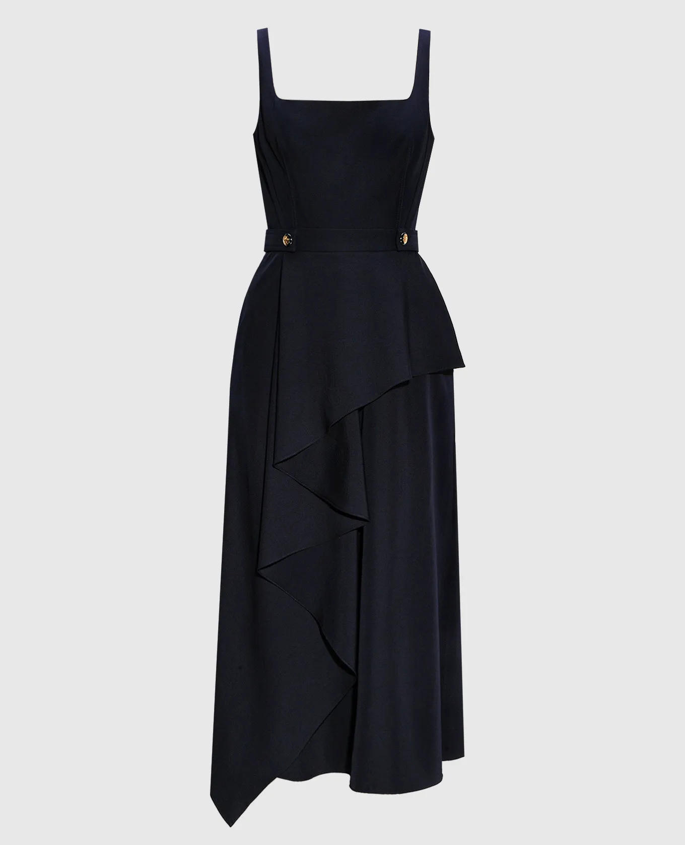 Alexander McQueen Abito midi blu 757642QJACF