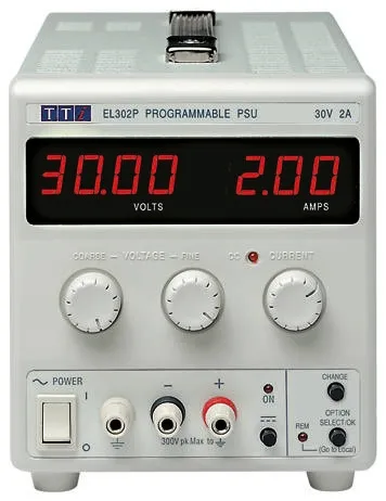 Alimentatore da banco Aim-TTi, 1 uscita, 0 → 30V, 0 → 2A, 60W, Cert. LAT