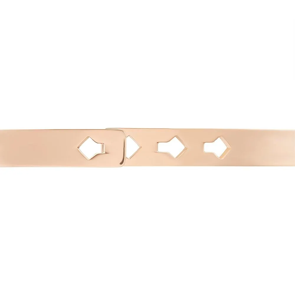 Bangle Mickey Mickey Mouse & Friends Acciaio Rosa Cristallo Bianco 1667342