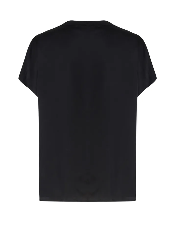 BLUSA A MANICHE CORTE