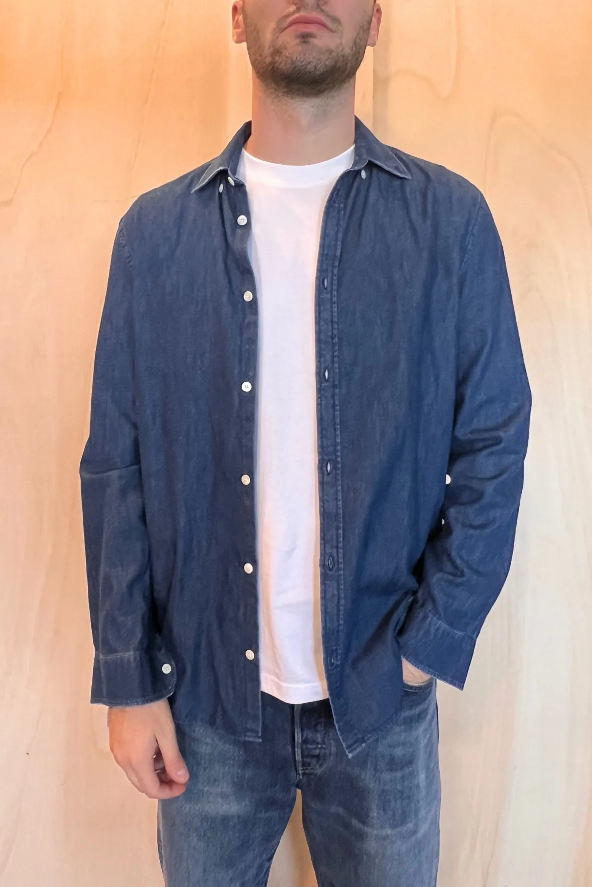 Camicia in denim