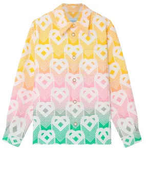 CASABLANCA    Camicia Gradient Heart