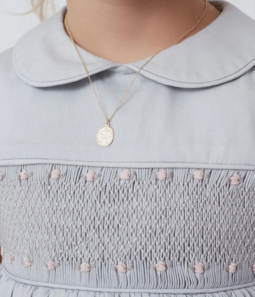 Collana leBebe PMG086 Proteggimi ciondolo Angioletto oro giallo