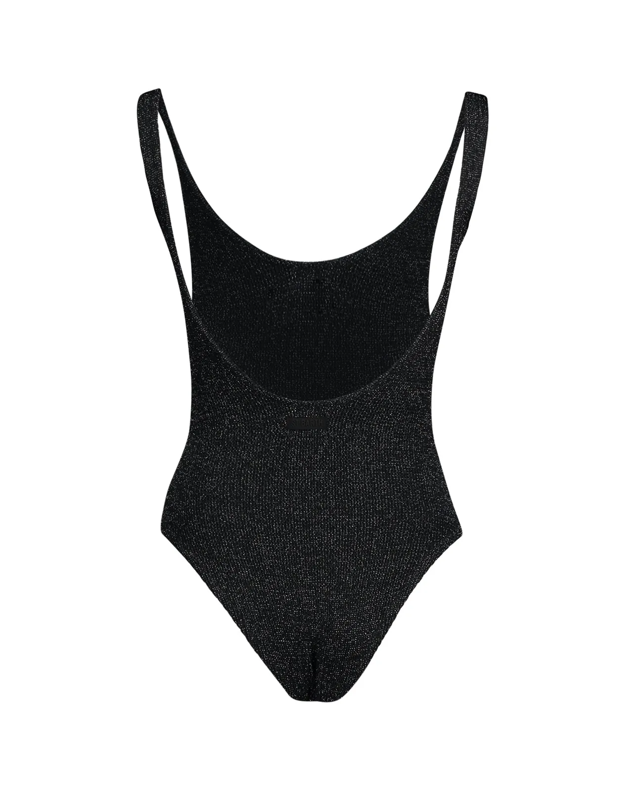 Costume Lora crinkle lurex nero