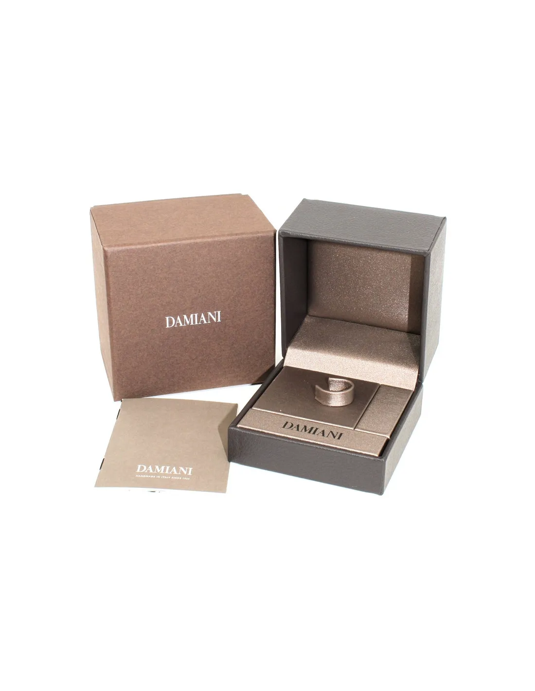 DAMIANI LUCE ANELLO IN ORO BIANCO 0.16 ct