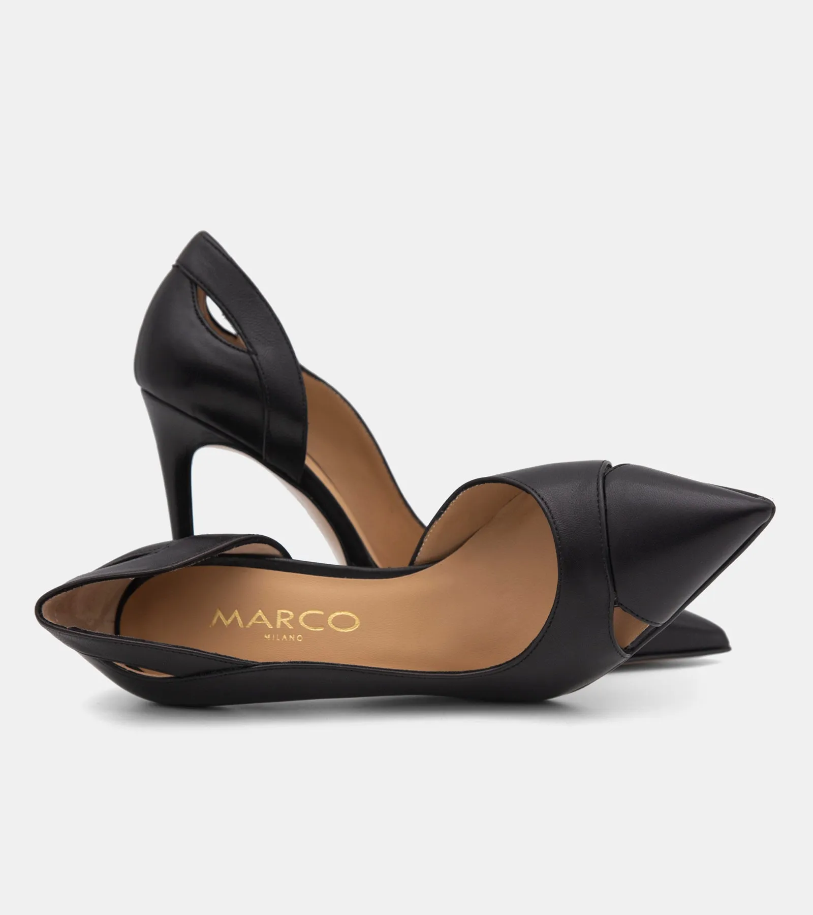 DCOLLET PELLE NERO