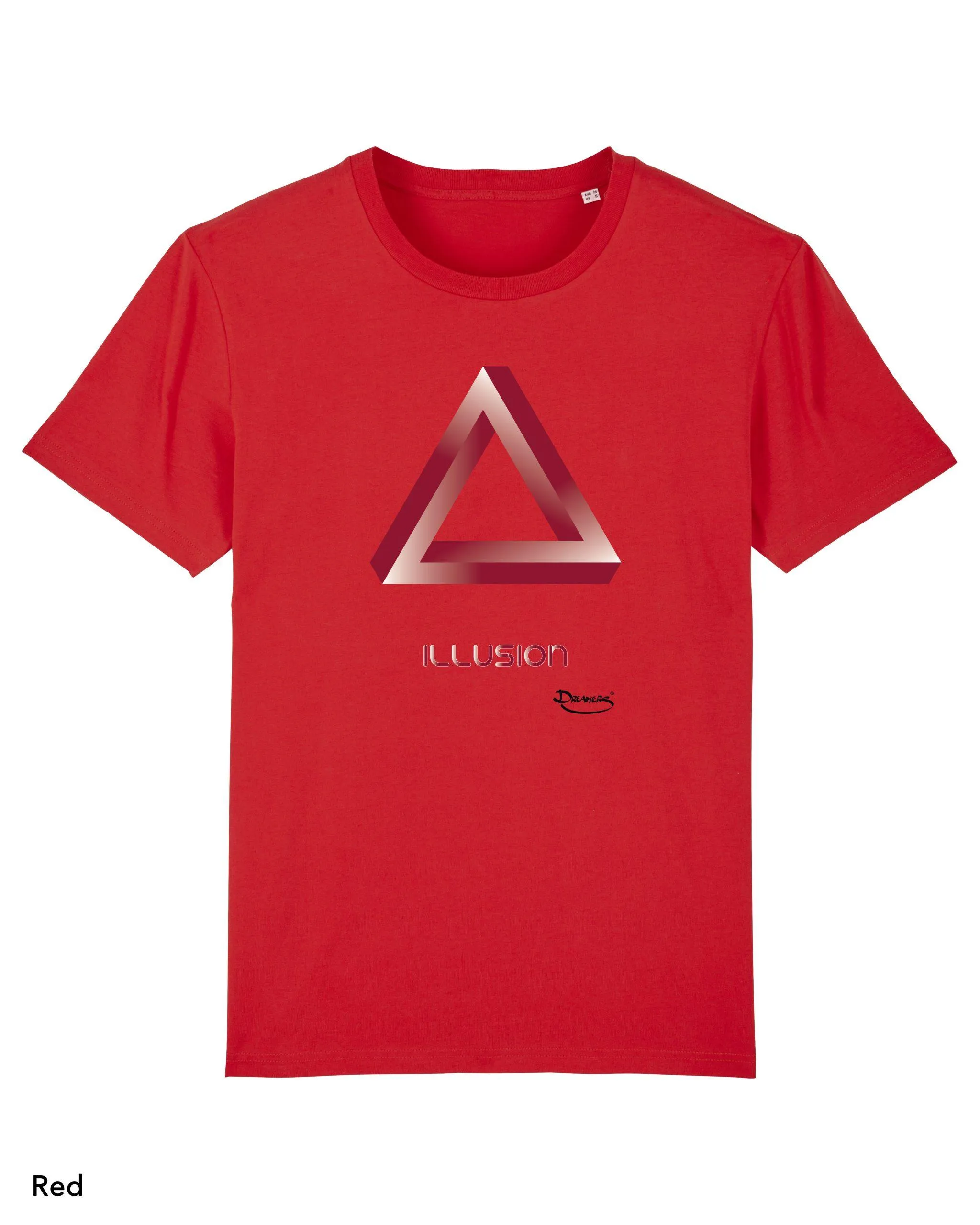 Dreamers  ---------    ------------T-shirt - Illusione triangolo - illusion