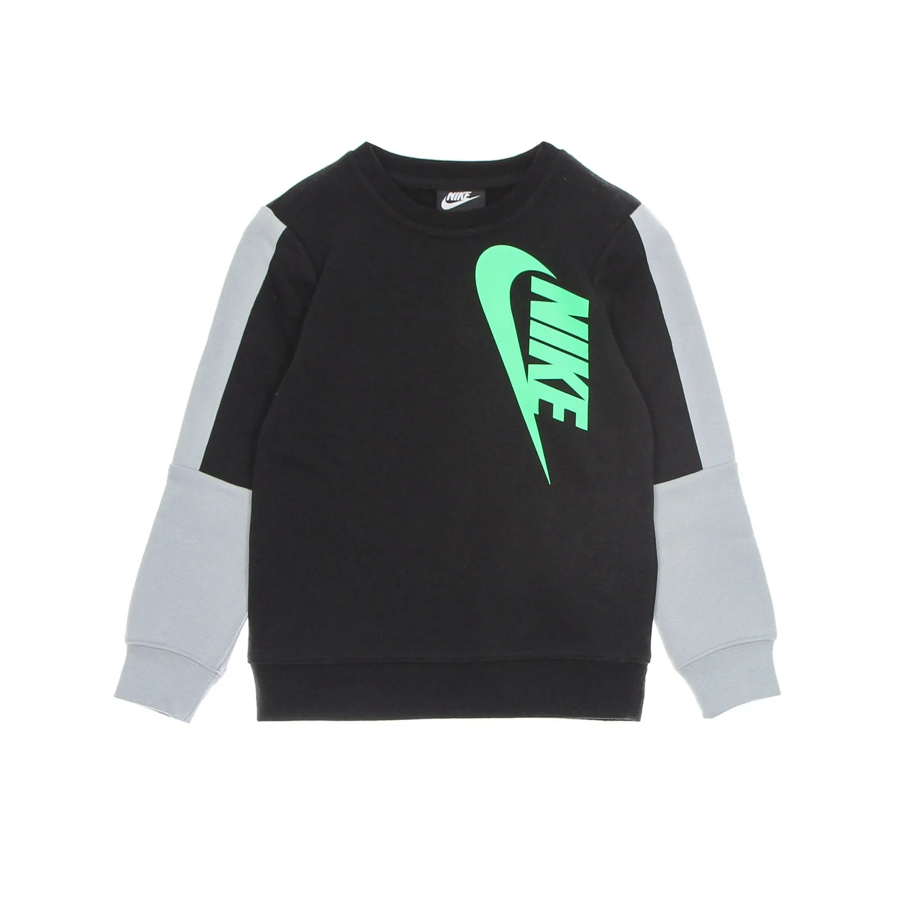Felpa Girocollo Bambino Amplify Crew Black