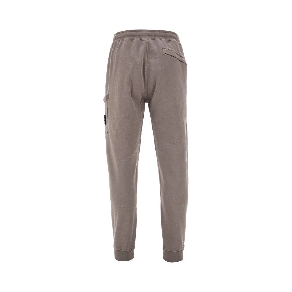 Joggers in cotone con badge logo