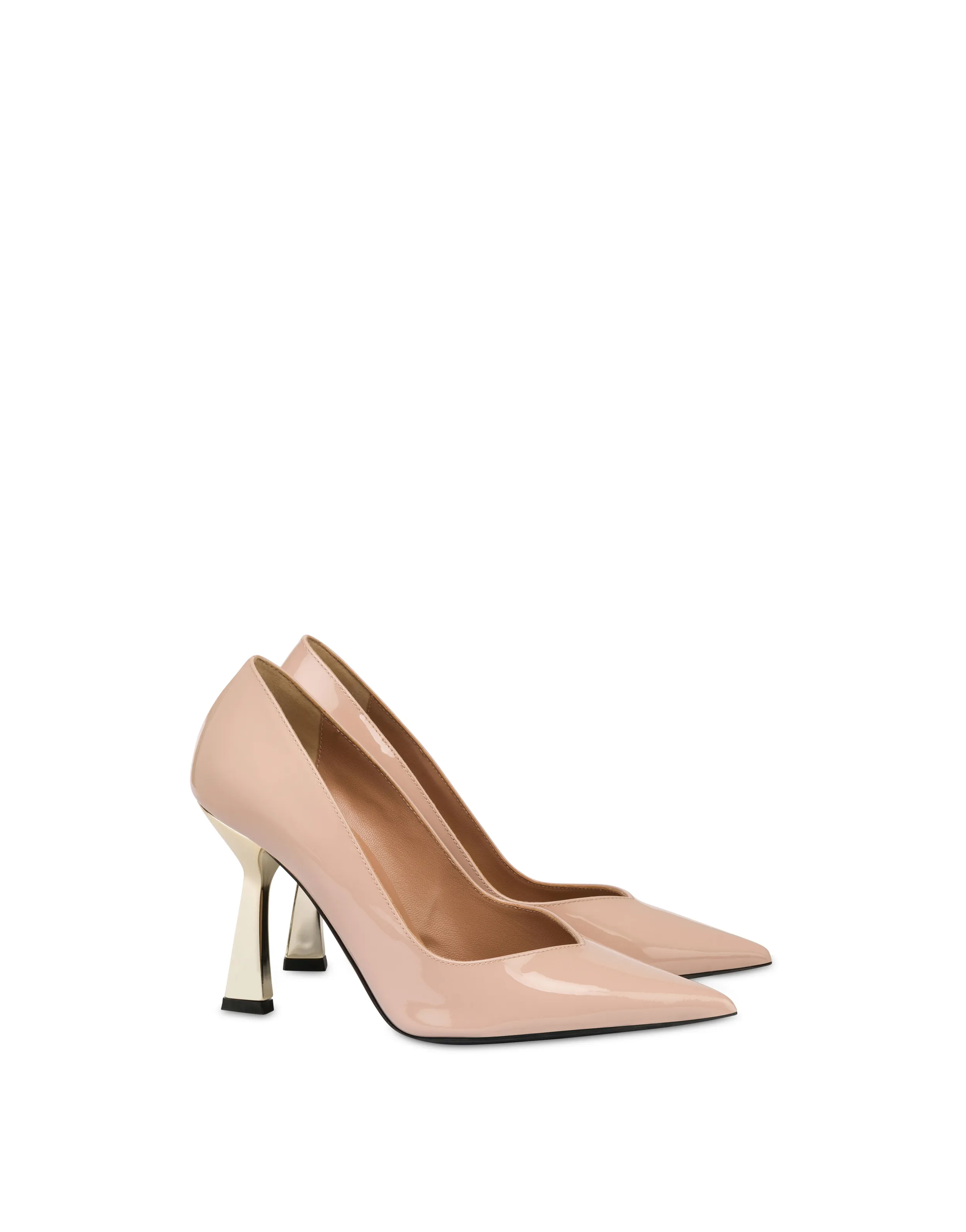     Linea Pollini Décolleté In Vernice Advance Antico/platino