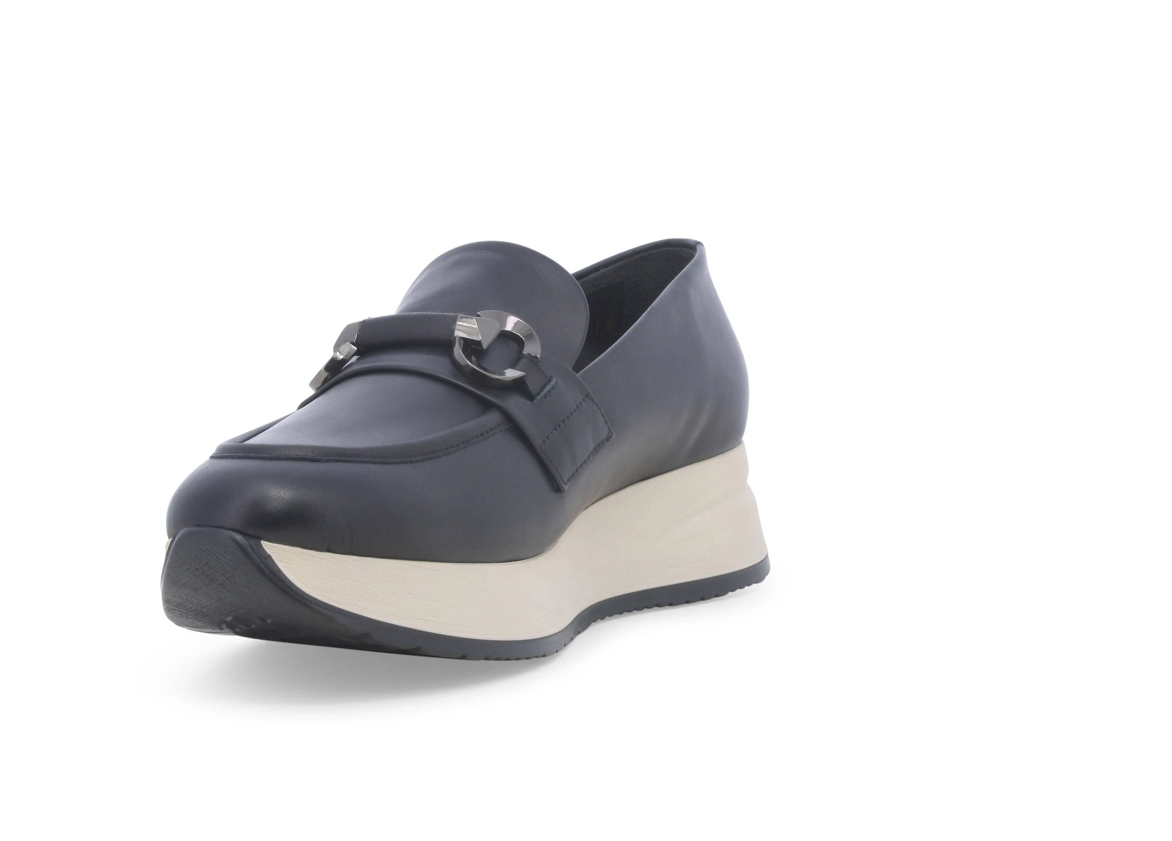 Melluso Mocassino donna in pelle nero r25077