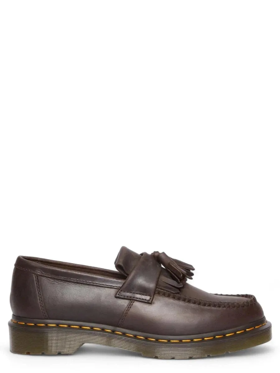 Mocassini Adrian con Nappine in Pelle Crazy Horse