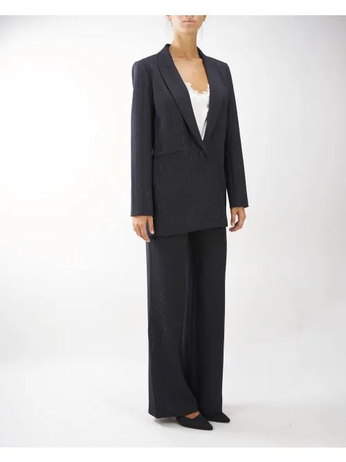 NENETTE Pantalone con micro strass Nenette