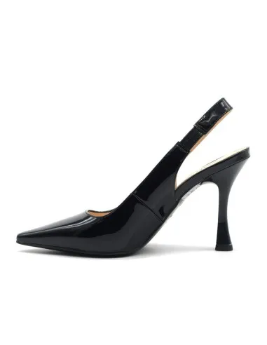 Nero Giardini slingback in vernice  