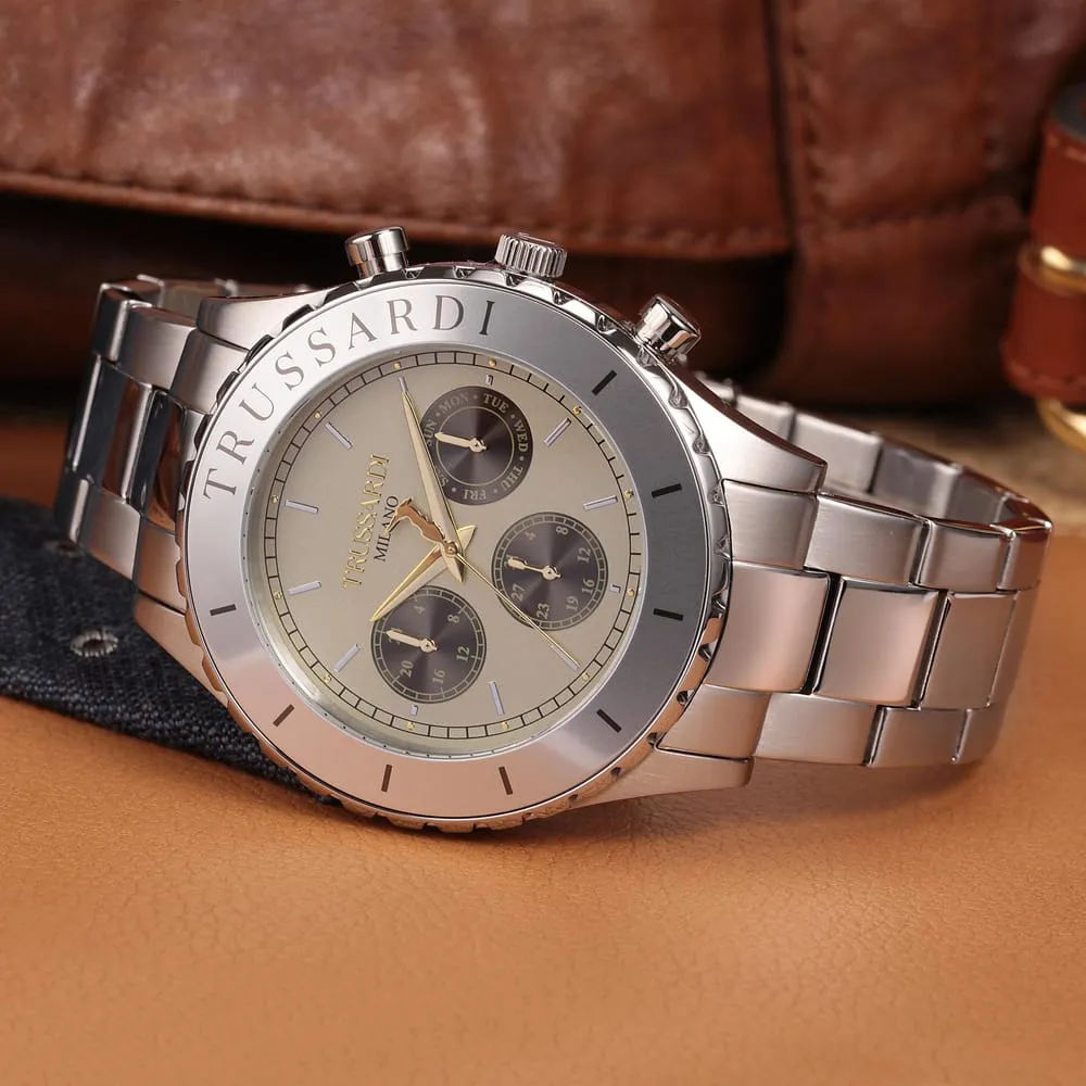 Orologio Multifunzione T-Logo Trussardi