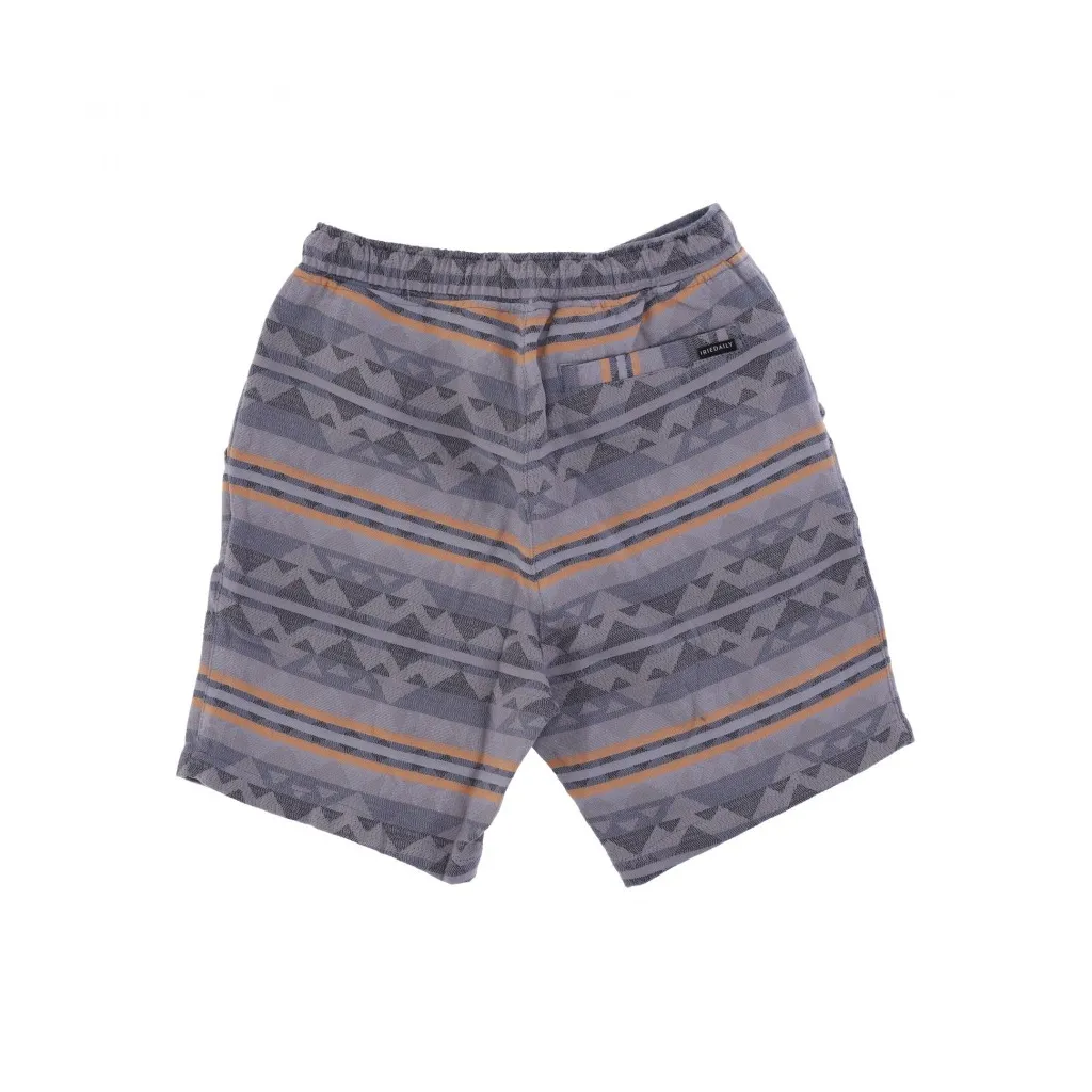 pantalone corto uomo vintachi short GREY/BLUE