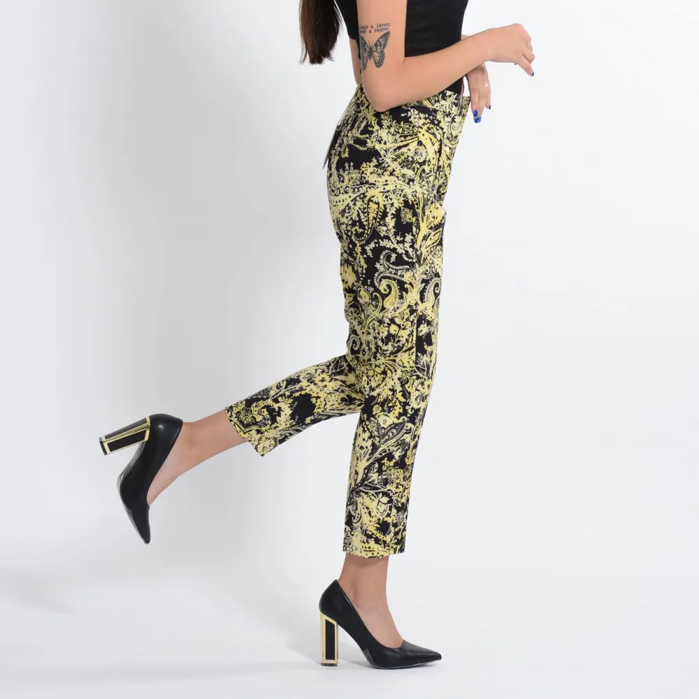 Pantalone donna a fantasia Kontatto