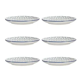 Piatto greco blu da 24 cm - 6 unità