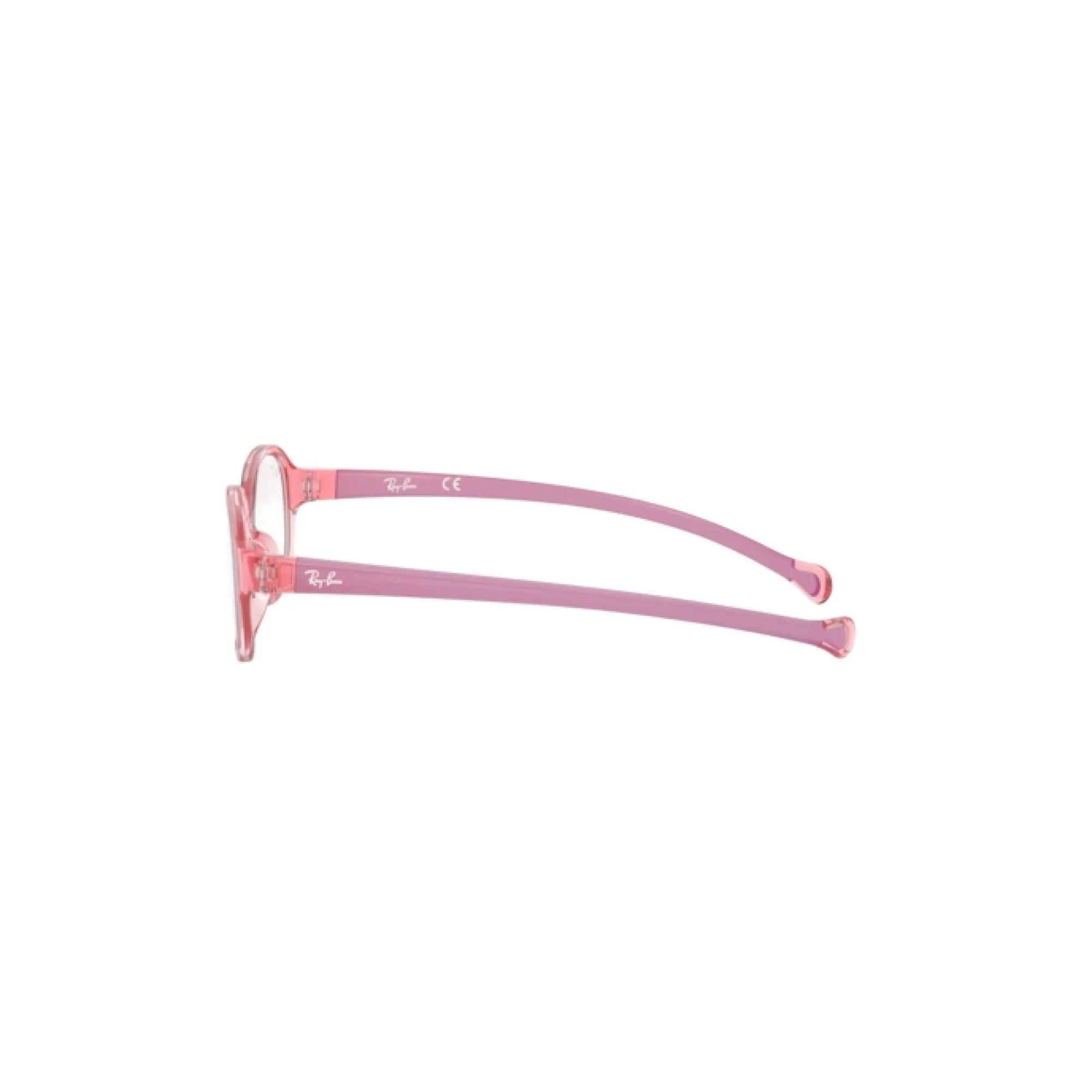   Ray-Ban Junior RY 1587 - 3767 Trasparente Rosso Chiaro | Occhiale Da Vista Bambino Unisex 