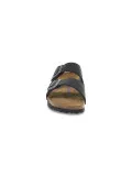 Sandalo Birkenstock ARIZONA SOFT FOOTBED in pelle nero