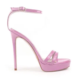 Sandalo vernice rosa – COD. 52102 