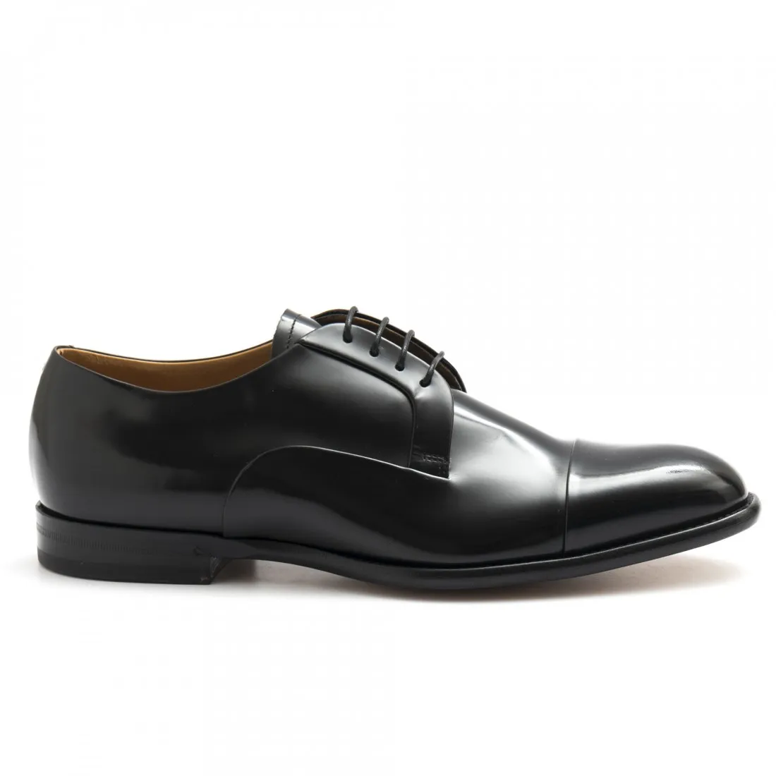 Scarpa derby FABI Alexander nera in pelle spazzolata