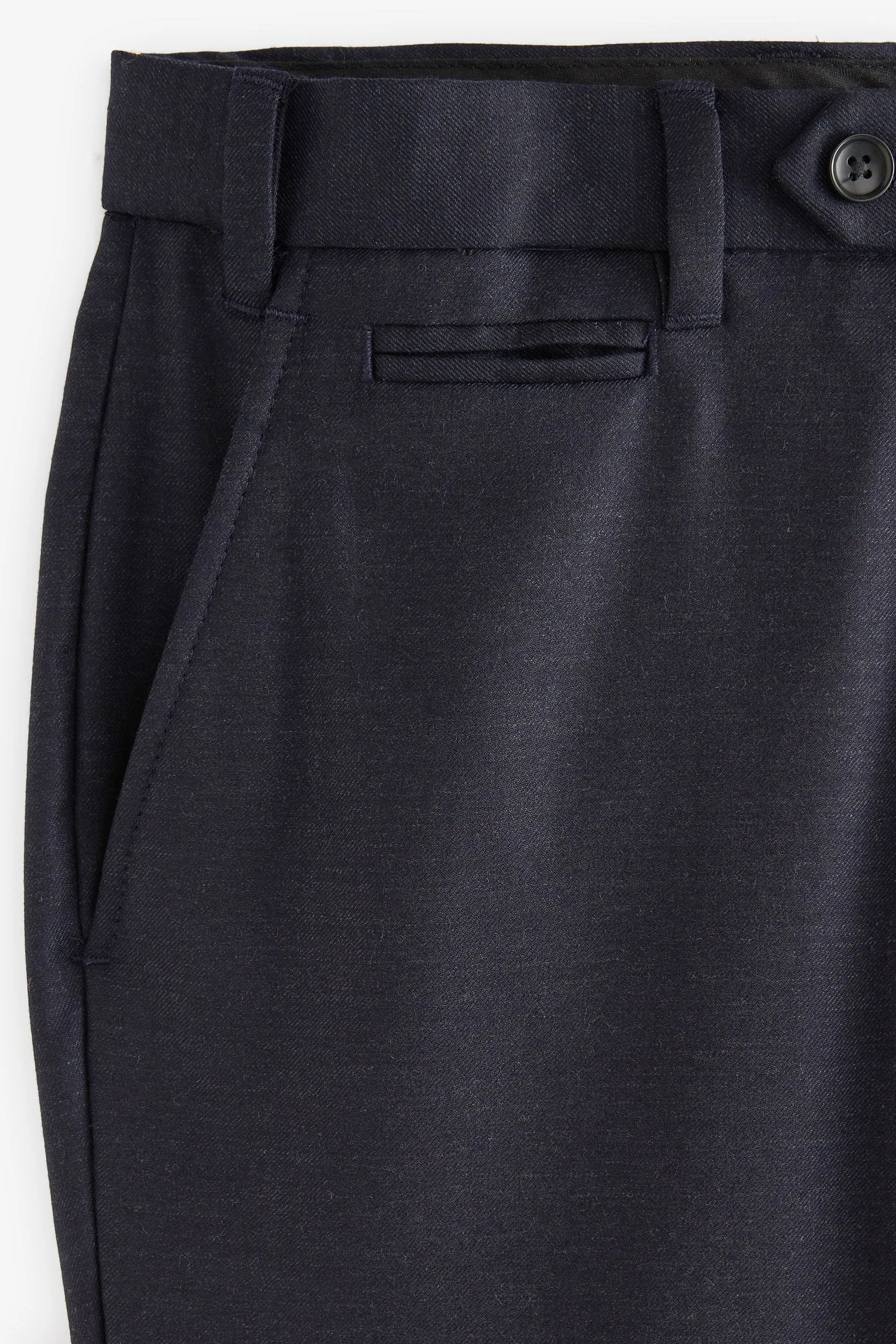 Signature 100% Wool Trousers With Motion Flex Waistband    