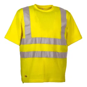 T-SHIRT COFRA ALERT MANICA CORTA (00 GIALLO FLUO) TG. XXL
