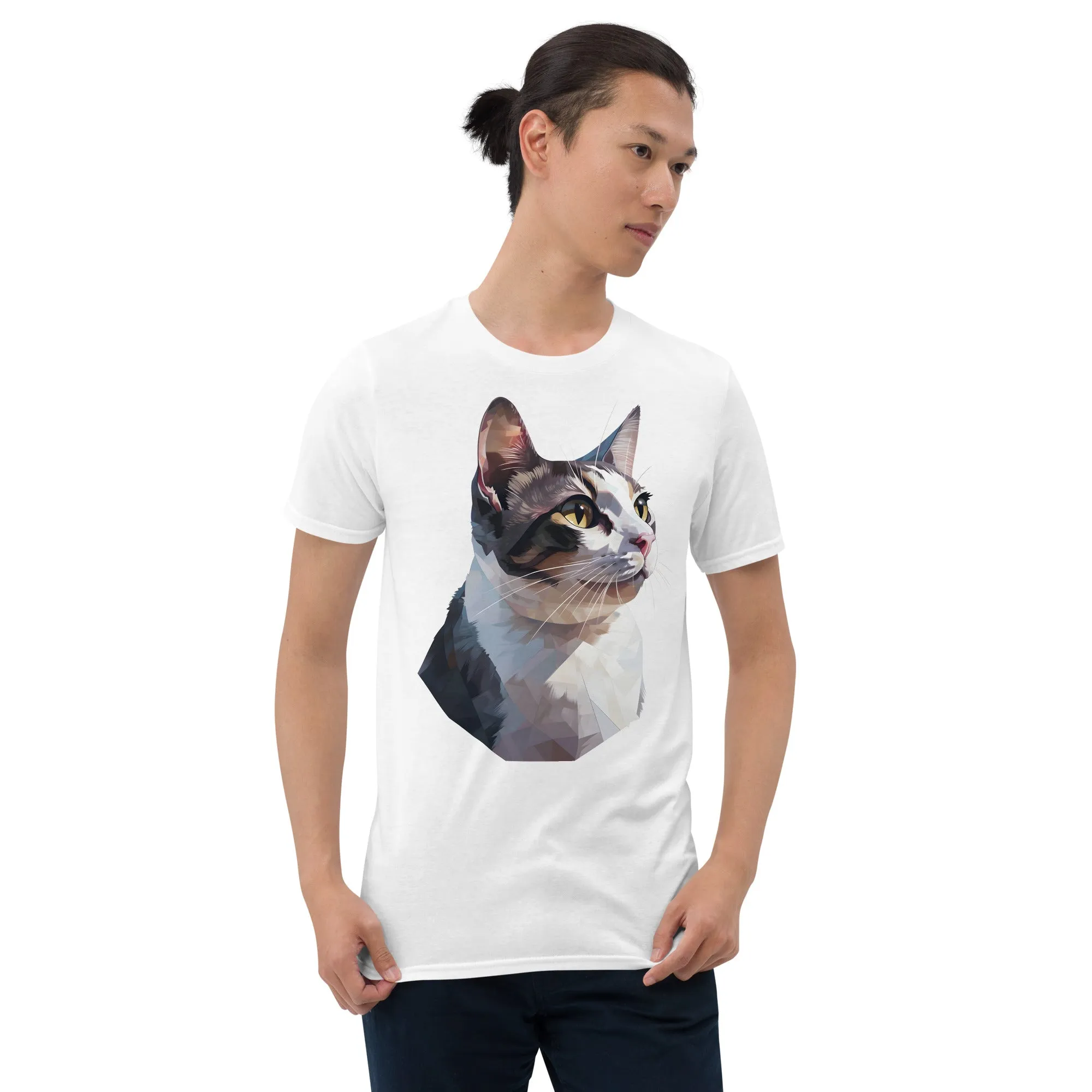 T-shirt unisex con gatto
